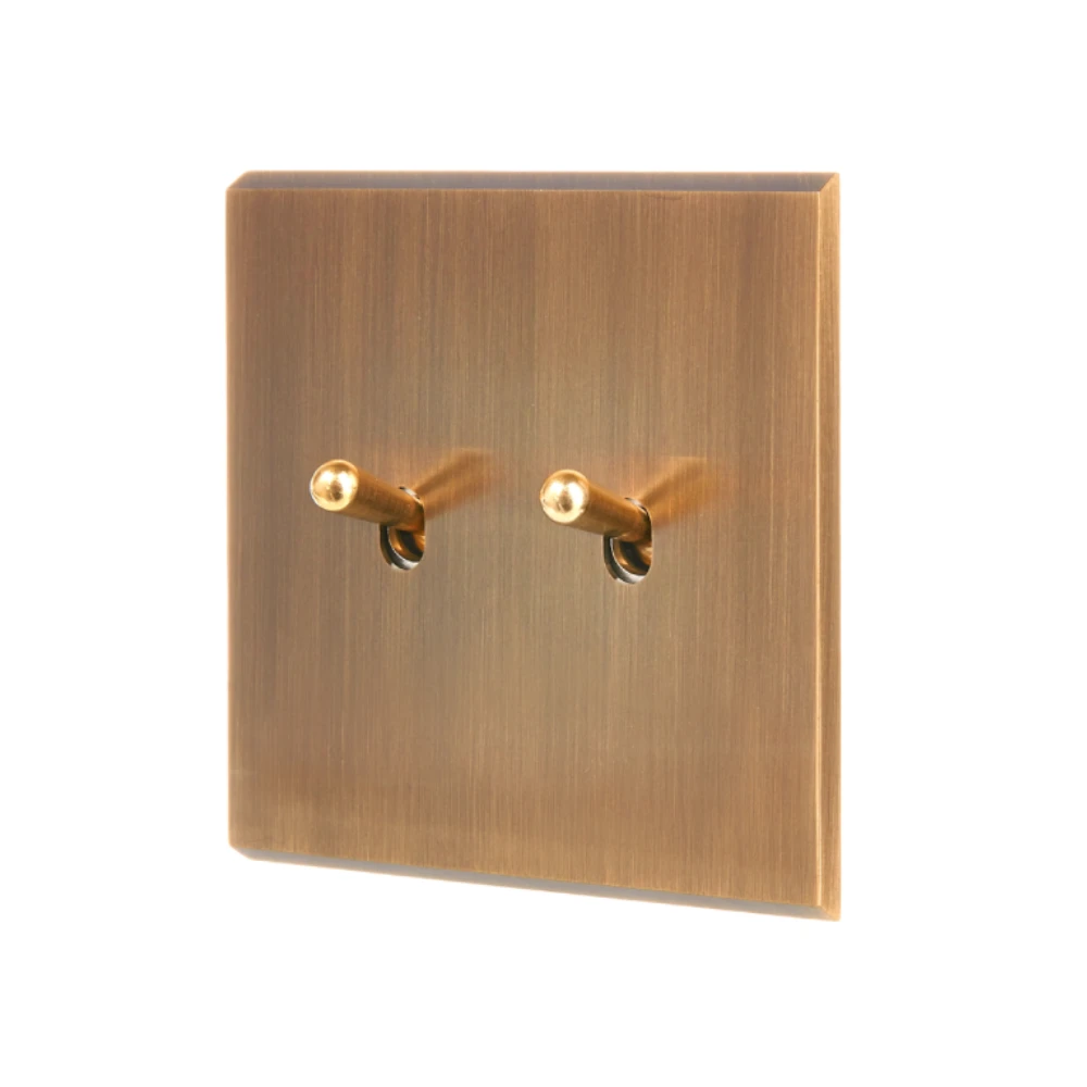 MOD_417_002 Modelec Premium Light switch socket wlacznik gniazdo lichtschalter Braz postarzany (1).webp