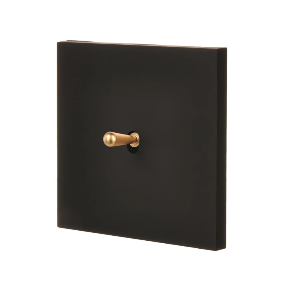 MOD_808_001 Modelec Premium Light switch socket wlacznik gniazdo lichtschalter Black Czarny Soft Touch (1).webp