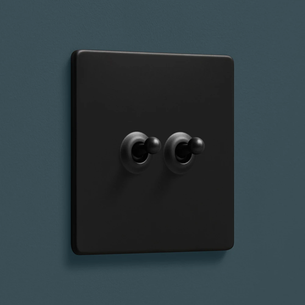 DR_020.002_B Mia Urbo Home wlacznik swiatla dzwigniowy podwojny czarny matowy -czarny.webp