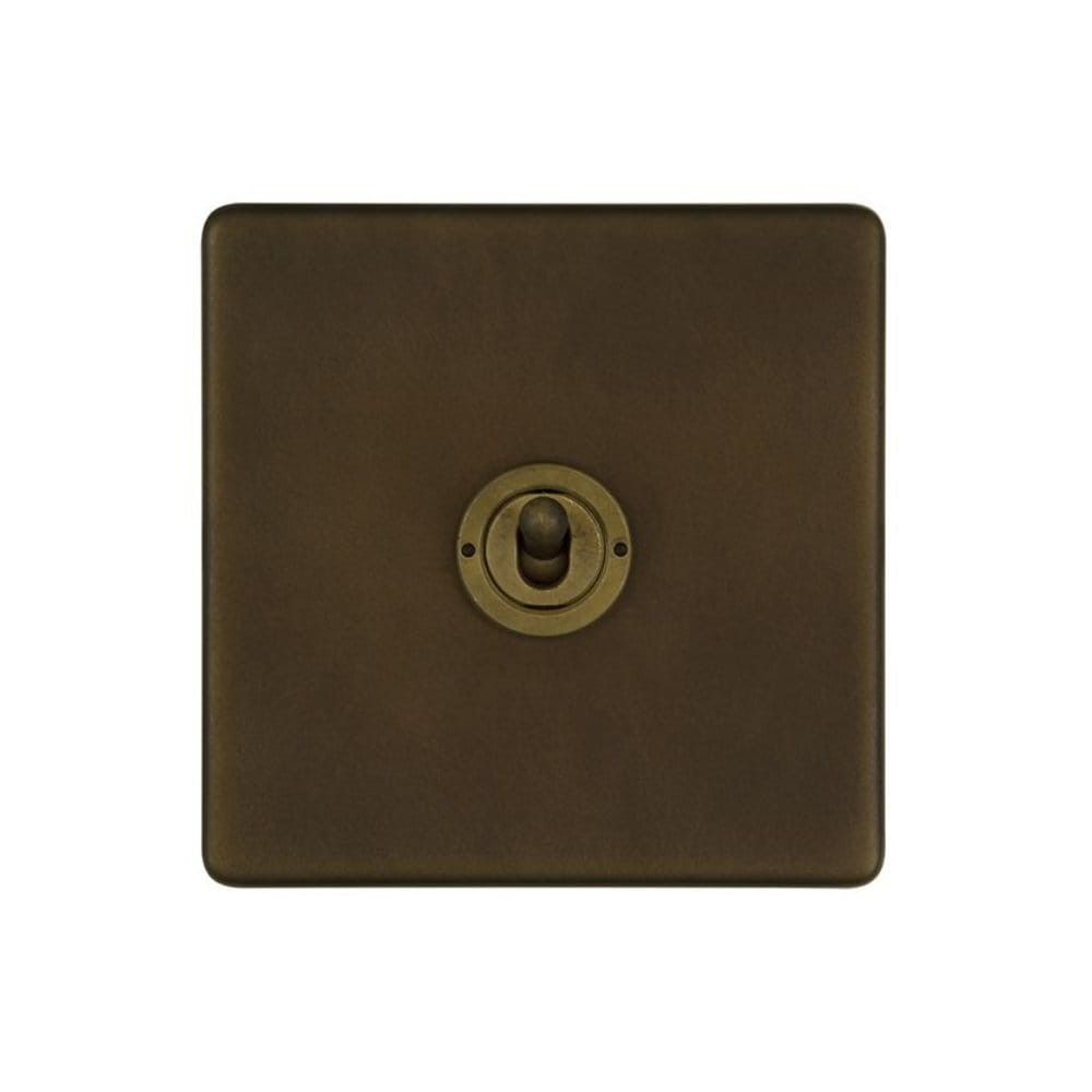 Mia Urbo Soho wlacznik swiatla dzwigniowy pojedynczy vintage brass mosiadz  Premium toggle light switch.jpg