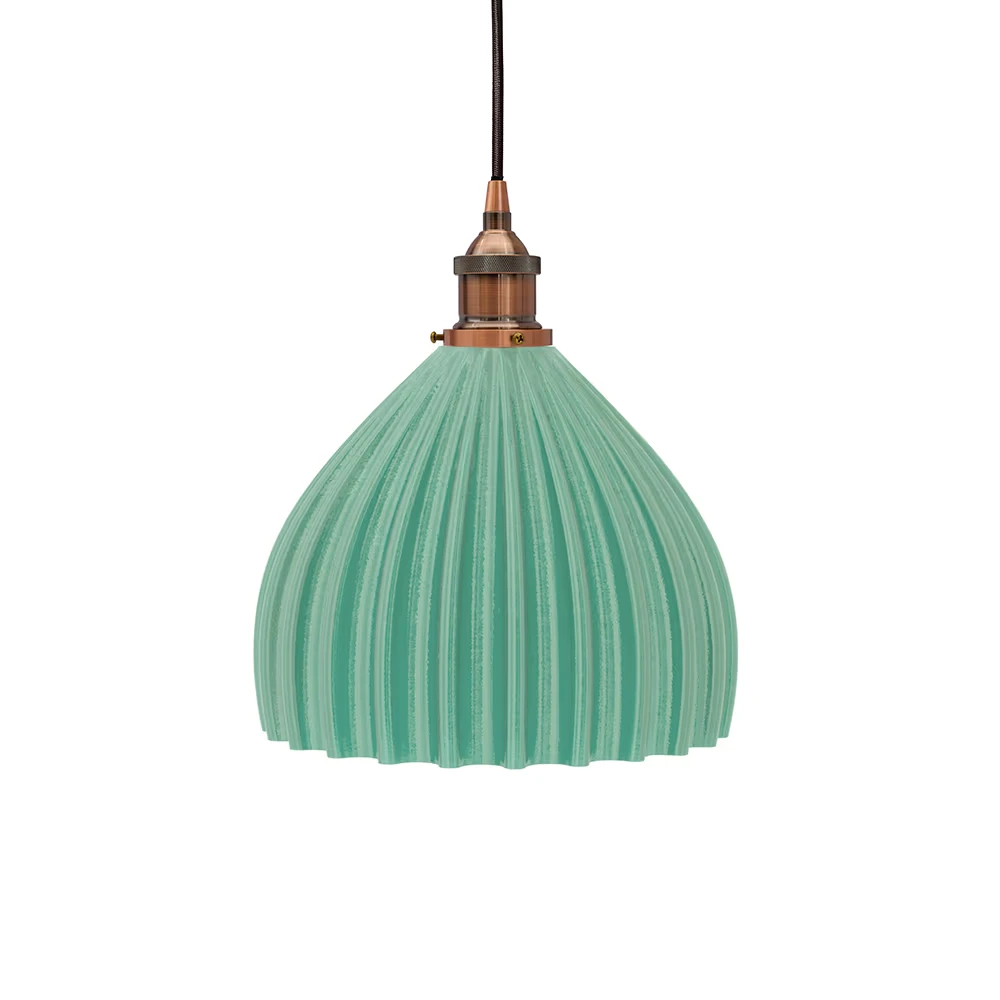 Soho-Lighting- arge Scallop-zielony-Mia-Urbo-lampa-wiszaca-sufitowa-pendant-retro-vintage-klasyczna-szklana-antyk-premium-oswietlenie -Lámparas-Лямпы-Лампи-Lampen 4.webp
