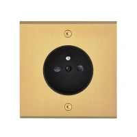 MOD_419S_003 Modelec Premium Light switch socket wlacznik gniazdo lichtschalter Złoty Satyna Gold Satin.webp