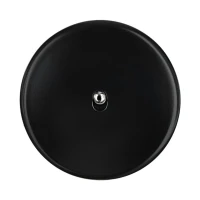 MOD_352_001 Modelec Premium round Light switch socket gniazdo wlacznik lichtschalter smart   czarny satyna black satin.webp
