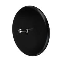 MOD_352_001 Modelec Premium round Light switch socket gniazdo wlacznik lichtschalter smart  czarny satyna black satin.webp
