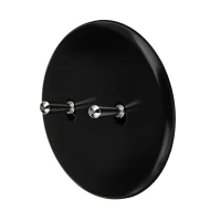 MOD_352_002 Modelec Premium round Light switch socket gniazdo wlacznik lichtschalter smart  czarny satyna black satin 2.webp