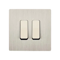 MOD_511_002 Modelec Premium Light switch socket wlacznik lichtschalter smart stal szczotkowana brushed steel nickel.webp