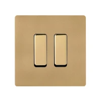 MOD_532_002 Modelec Premium Light switch socket wlacznik lichtschalter smart Sandblasted brass gold zloty Piaskowany 2.webp