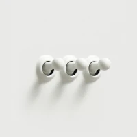 DR_010.003_W Mia Urbo Home wlacznik swiatla dzwigniowy potrojny bialy matowy - bialy detal.webp