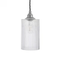 Soho Lighting Henley Cylinde-fluted-Mia-Urbo-lampa-wiszaca-sufitowa-pendant-retro-vintage-klasyczna-szklana-nikiel-antyk-premium-oswietlenie-Lambid-Lamput-Lampes-Lámpák.webp