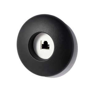 ELO | Socket CAT.6A - RJ45 | Aluminium | Efekt żeliwa