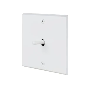 Modelec | Confidence | Włącznik dźwigniowy, pojedynczy | Biały mat