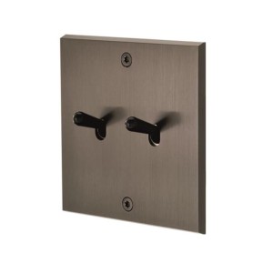 Modelec | Confidence | Włącznik podwójny, krzyżowy | Gun metal