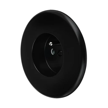 Modelec | Iris | Okrągłe gniazdo pojedyncze | Czarna Satyna