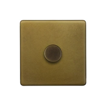 SOHO | Ściemniacz pojedynczy 1G | 150W LED | Old Brass