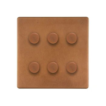 SOHO | Ściemniacz 6G | 150W LED | Miedź Vintage