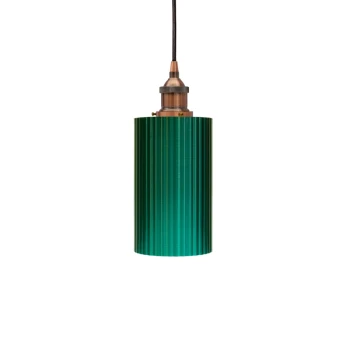 Soho Lighting | Ionian Ripple S | Lampa wisząca | Ciemna zieleń
