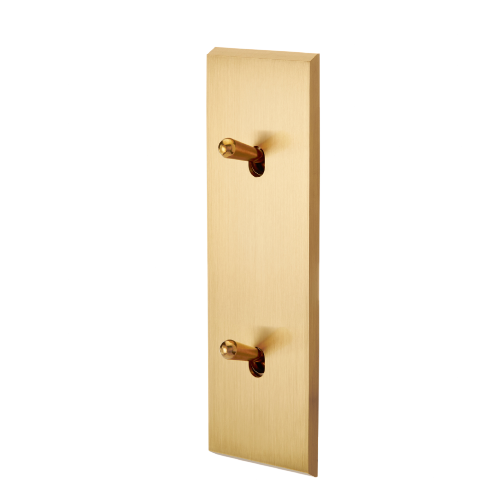 MOD_419_002 Modelec Premium Light switch socket wlacznik gniazdo lichtschalter Złoty Satyna Gold Satin.webp