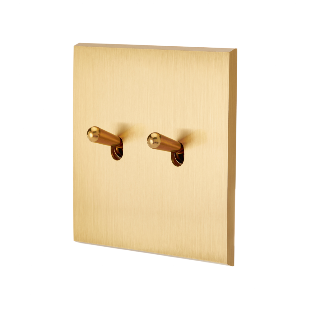 MOD_419_004 Modelec Premium Light switch socket wlacznik gniazdo lichtschalter Złoty Satyna Gold Satino (1).webp