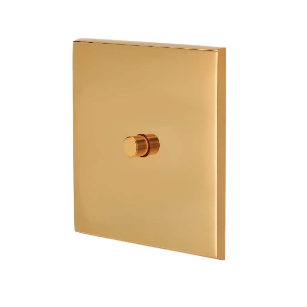 MOD_421_002 Modelec Premium Light switch socket wlacznik gniazdo lichtschalter Złoty Gold Chrom.webp