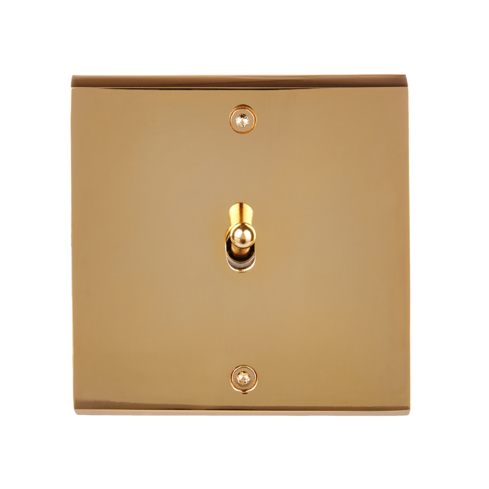 MOD_421S_001 Modelec Premium Light switch socket wlacznik gniazdo lichtschalter Złoty Gold Chrome.webp