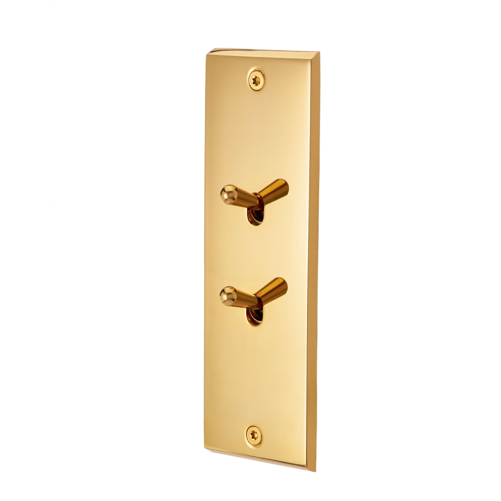 MOD_421S_004 Modelec Premium Light switch socket wlacznik gniazdo lichtschalter Złoty Gold Chrom.webp
