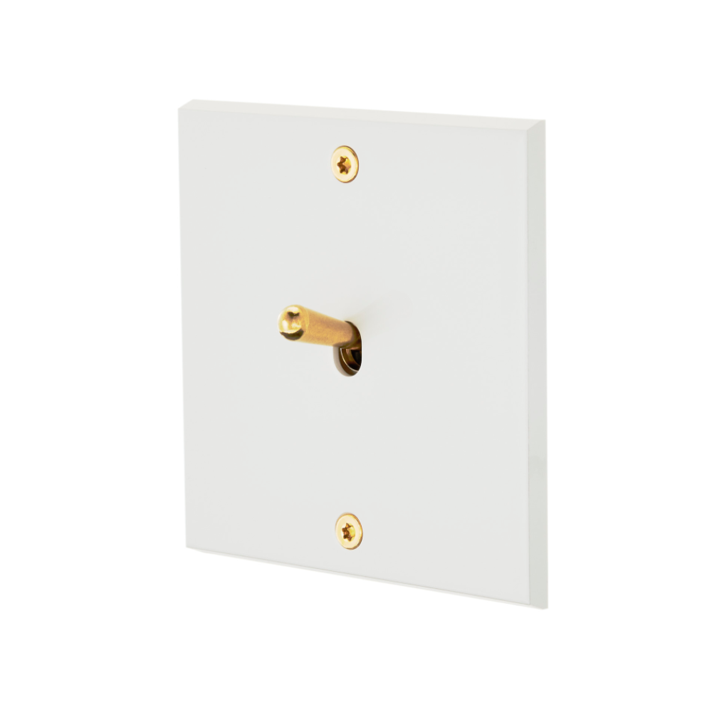 MOD_424S_003 Premium Light switch socket wlacznik gniazdo lichtschalter Biały Emalia White Enamel.webp