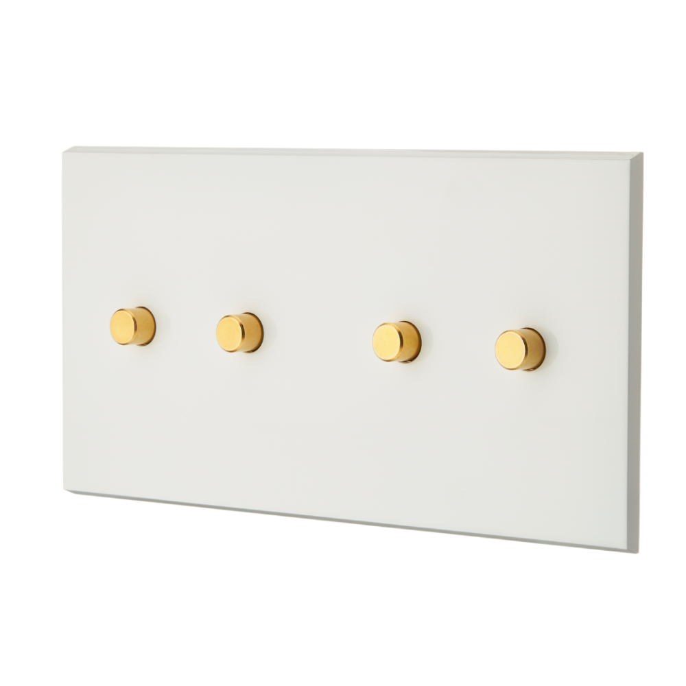 MOD_424_004 Premium Light switch socket wlacznik gniazdo lichtschalter Biały Emalia White Enamel.webp