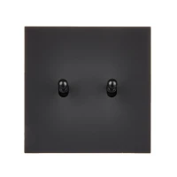 MOD_808_001 Modelec Premium Light switch socket wlacznik gniazdo lichtschalter Black Czarny Soft Touch 2.webp