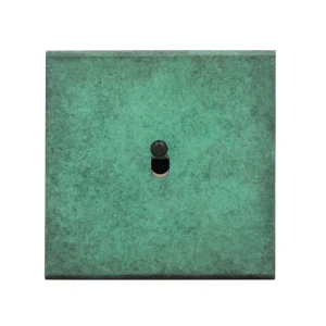 Modelec | Fascination | Włącznik dźwigniowy, pojedynczy 1G | Jade Verdigris