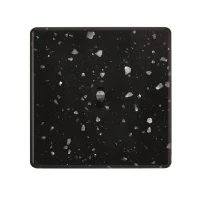 MOD_486_001 Modelec Premium Light switch socket wlacznik gniazdo lichtschalter Black Czarny Terrazzo Soft Touch.webp
