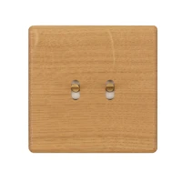 MOD_491_002 Modelec Premium Light switch socket wlacznik gniazdo lichtschalter Light Oak Jasny Dab (1).webp