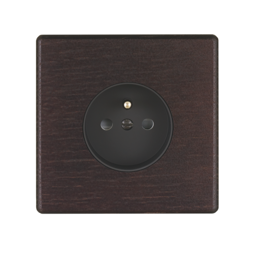 MOD_492_003 Modelec Premium Light switch socket wlacznik gniazdo lichtschalter Dark Oak Ciemny Dab.webp