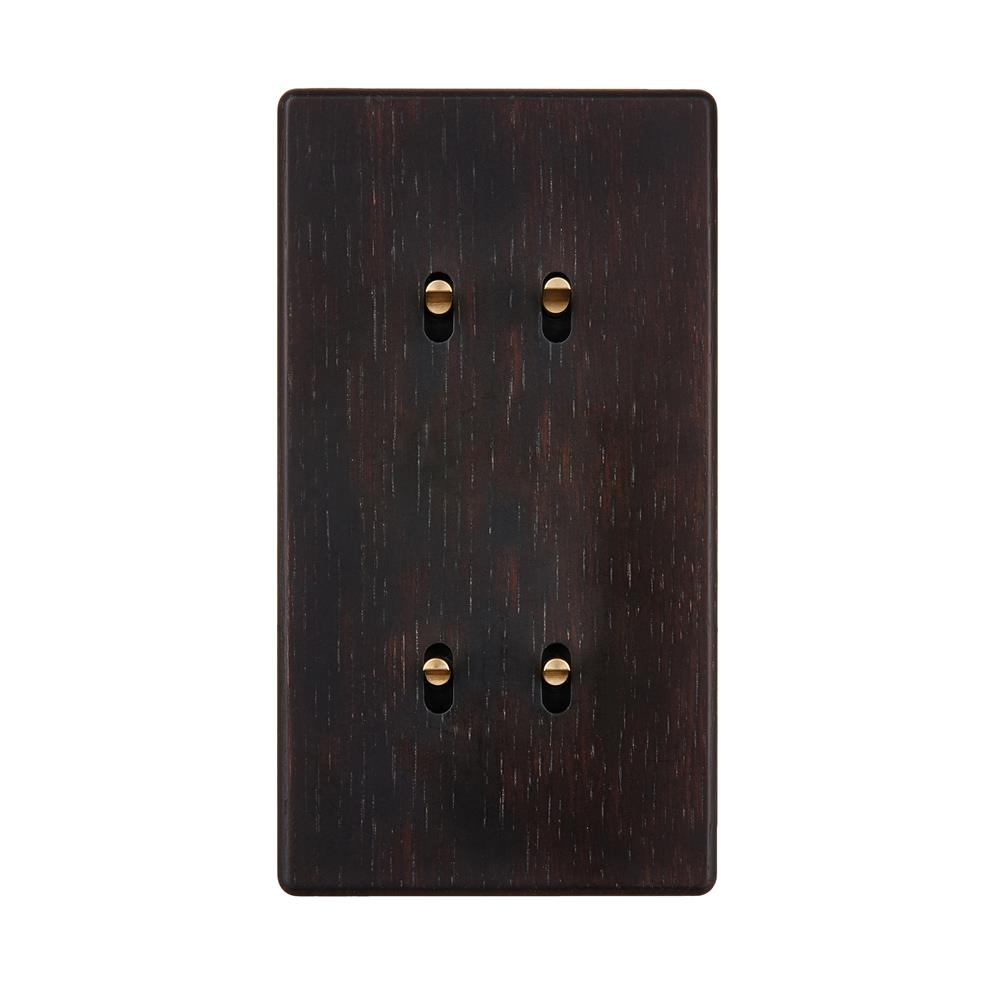 MOD_492_004 Modelec Premium Light switch socket wlacznik gniazdo lichtschalter Dark Oak Ciemny Dab.webp