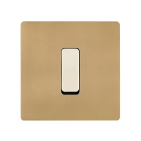 MOD_532_001 Modelec Premium Light switch socket wlacznik lichtschalter smart Sandblasted brass gold zloty Piaskowany ( (4).webp