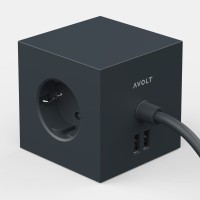 SQ1-F-USB-B - Mia Urbo Home - Avolt - wlacznik - gniazdko - przedluzacz - extension - cord - lead - switch - socket  czarny - Stockholm Black  (4).jpg