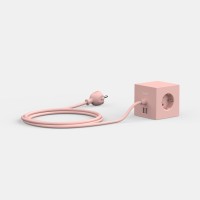 SQ1-F-USB-P Mia Urbo Home - Avolt - wlacznik - gniazdko - przedluzacz - switch - socket - extension cord USB rozowy - pudrowy -  Old pink - Limited edition (3).jpg