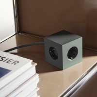 SQ1-F-USB-GR Mia Urbo Home - Avolt - wlacznik - gniazdko - przedluzacz - switch - socket  - extension - cord - zielony - Oak green (1).jpg