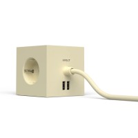 SQ1-F-USB-YY - Mia Urbo Home - Avolt - wlacznik - gniazdko - przedluzacz - extension - cord - lead - switch - socket  zolty - Ice Lime Yellow   (4).jpg