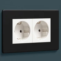DR_S20.002 Mia Urbo Home gniazdo kontakt socket czarny mat- czarny 2 black mat (2).webp
