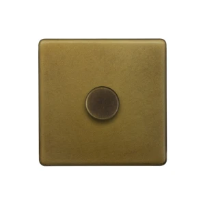 SOHO | Ściemniacz pojedynczy 1G | 150W LED | Old Brass