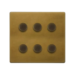 SOHO | Ściemniacz 6G | 150W LED | Old Brass