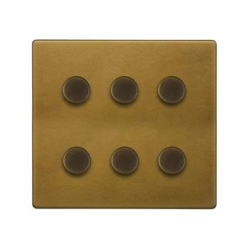 SOHO | Ściemniacz 6G | 150W LED | Old Brass