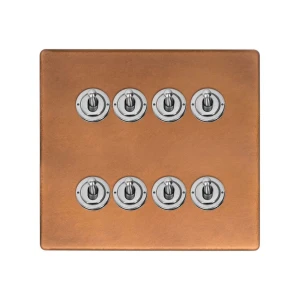 SOHO | Łącznik dźwigniowy 8G | Schodowy | Antique Copper