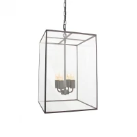 Soho Lighting London Lantern M czarny mat -Mia-Urbo-lampa-wiszaca-sufitowa-pendant-retro-vintage-klasyczna-szklana-antyk-premium-oswietlenie -Lampor-Лампи-Лампы-Лямпы 6.webp