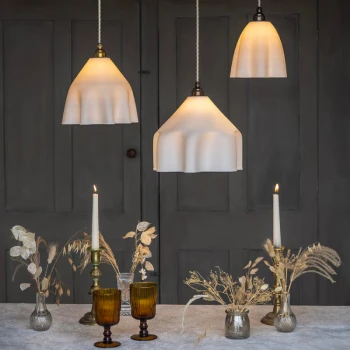 Soho Lighting | Grand Dape  | Lampa wisząca | Biała