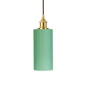 Soho Lighting | Ionian Ripple | Lampa wisząca | Zielona