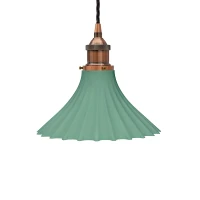 Soho-Lighting- Scallop Fluted Bell-jasna-zielen-S -Mia-Urbo-lampa-wiszaca-sufitowa-pendant-retro-vintage-klasyczna-szklana-antyk-premium-oswietlenie -Lambid-Lamput-Lampes-Lámpák 4.webp