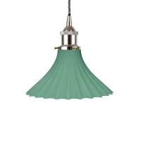 Soho-Lighting- Scallop Fluted Bell-jasna-zielen-S -Mia-Urbo-lampa-wiszaca-sufitowa-pendant-retro-vintage-klasyczna-szklana-antyk-premium-oswietlenie -Lambid-Lamput-Lampes-Lámpák 1.webp