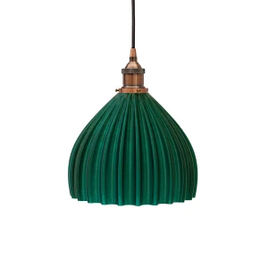Soho Lighting | Large Scallop | Lampa wisząca | Ciemna zieleń