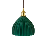 Soho-Lighting- arge Scallop butelkowa zielen -Mia-Urbo-lampa-wiszaca-sufitowa-pendant-retro-vintage-klasyczna-szklana-antyk-premium-oswietlenie -Lampor-Лампи-Лампы-Лямпы 3.webp